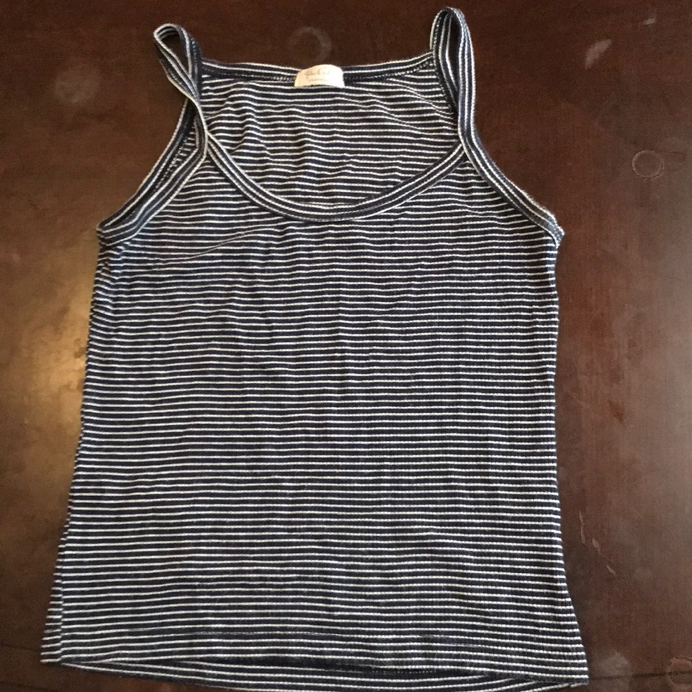 Navy blue tank top